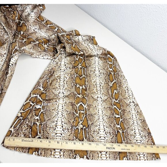 Saints & Hearts Large (27x37) Snake Bell Bottom Festival Costume Disco Pants EUC - Picture 4 of 11